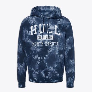Hull North Dakota Classic Established Premium Tie-Dye Hoodie