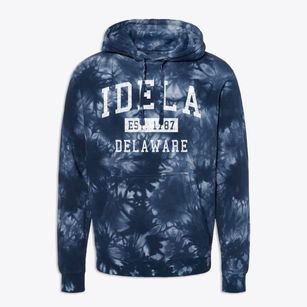 Idela Delaware Classic Established Premium Tie-Dye Hoodie