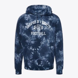 Garfield Heights High School Classic Football Premium Tie-Dye Hoodie