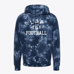 Loveless Academic Magnet Program High School Classic Football Premium Tie-Dye Hoodie