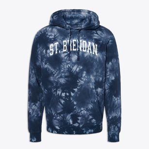 St Brendan Parish Varsity Arch Premium Tie-Dye Hoodie