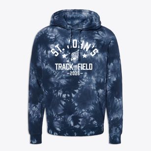 Saint John's Lutheran School Track and Field Premium Tie-Dye Hoodie