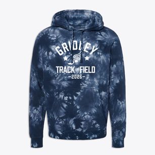 Gridley Elementary & Southern  Middle Track and Field Premium Tie-Dye Hoodie