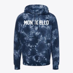 Monticello Indiana Classic Block Premium Tie-Dye Hoodie