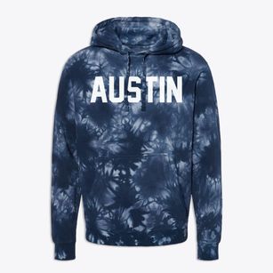 Austin Indiana Classic Block Premium Tie-Dye Hoodie