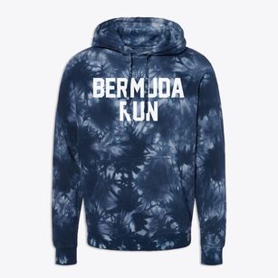 Bermuda Run North Carolina Classic Block Premium Tie-Dye Hoodie