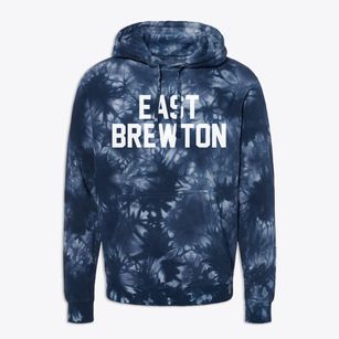 East Brewton Alabama Classic Block Premium Tie-Dye Hoodie