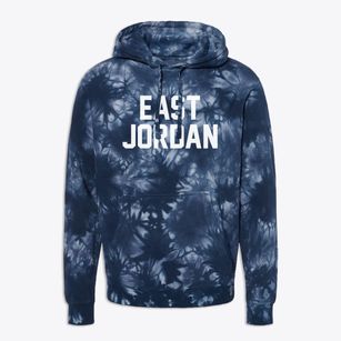 East Jordan Michigan Classic Block Premium Tie-Dye Hoodie