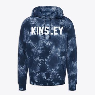 Kinsley Kansas Classic Block Premium Tie-Dye Hoodie