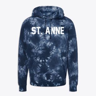 St. Anne Illinois Classic Block Premium Tie-Dye Hoodie