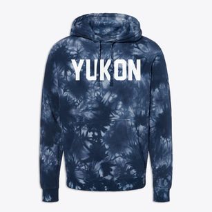 Yukon Oklahoma Classic Block Premium Tie-Dye Hoodie