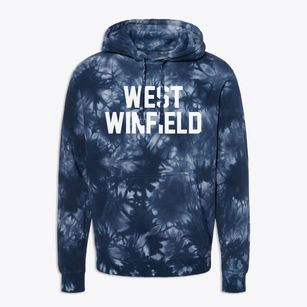 West Winfield New York Classic Block Premium Tie-Dye Hoodie