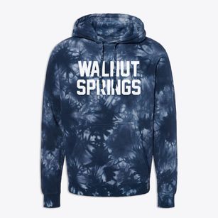 Walnut Springs Texas Classic Block Premium Tie-Dye Hoodie