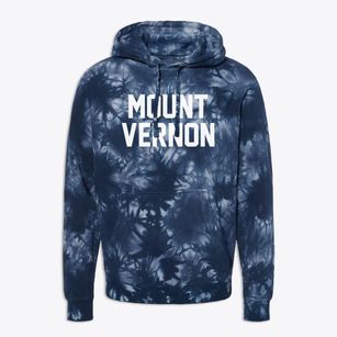 Mount Vernon Maryland Classic Block Premium Tie-Dye Hoodie