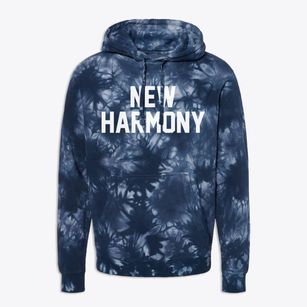 New Harmony Indiana Classic Block Premium Tie-Dye Hoodie