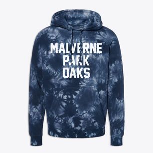 Malverne Park Oaks New York Classic Block Premium Tie-Dye Hoodie