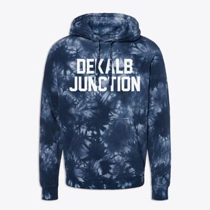 Dekalb Junction New York Classic Block Premium Tie-Dye Hoodie