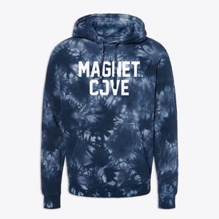 Magnet Cove Arkansas Classic Block Premium Tie-Dye Hoodie