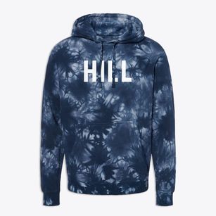 Hill Wisconsin Classic Block Premium Tie-Dye Hoodie