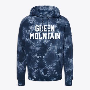 Green Mountain Iowa Classic Block Premium Tie-Dye Hoodie