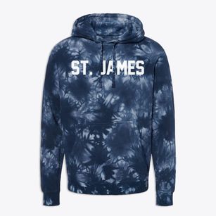 St. James New York Classic Block Premium Tie-Dye Hoodie