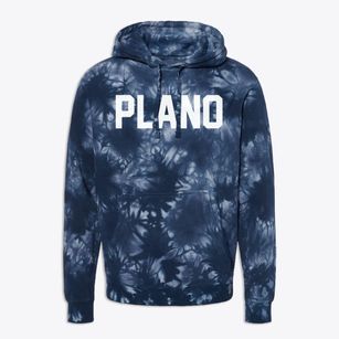 Plano Iowa Classic Block Premium Tie-Dye Hoodie