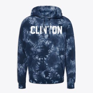 Clinton Oklahoma Classic Block Premium Tie-Dye Hoodie