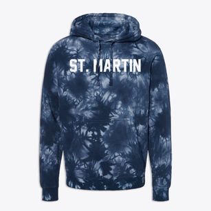 St. Martin Mississippi Classic Block Premium Tie-Dye Hoodie
