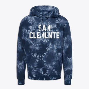 San Clemente California Classic Block Premium Tie-Dye Hoodie