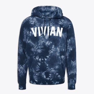 Vivian Louisiana Classic Curve Premium Tie-Dye Hoodie