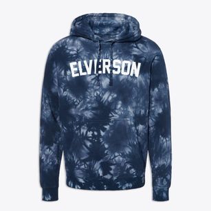 Elverson Pennsylvania Classic Curve Premium Tie-Dye Hoodie