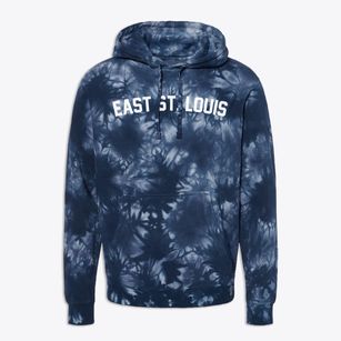 East St. Louis Illinois Classic Curve Premium Tie-Dye Hoodie