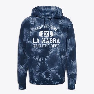 La Habra California Athletic Dept Premium Tie-Dye Hoodie