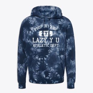 Lazy Y U Arizona Athletic Dept Premium Tie-Dye Hoodie