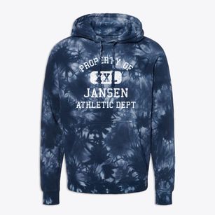 Jansen Colorado Athletic Dept Premium Tie-Dye Hoodie
