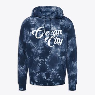 Ocean City Maryland Vintage Team Premium Tie-Dye Hoodie