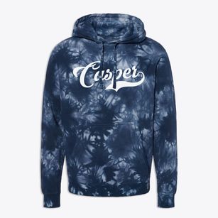 Casper Wyoming Vintage Team Premium Tie-Dye Hoodie