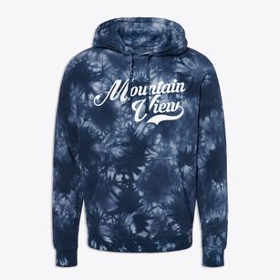 Mountain View Missouri Vintage Team Premium Tie-Dye Hoodie