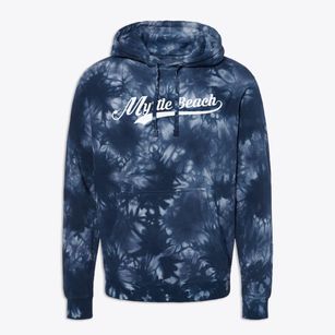 Myrtle Beach South Carolina Vintage Team Premium Tie-Dye Hoodie