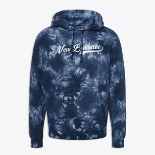 New Braintree Massachusetts Vintage Team Premium Tie-Dye Hoodie