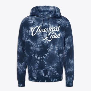 Vineyard Lake Michigan Vintage Team Premium Tie-Dye Hoodie