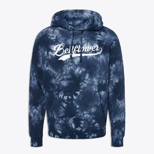 Bellflower Illinois Vintage Team Premium Tie-Dye Hoodie
