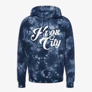 Knox City Missouri Vintage Team Premium Tie-Dye Hoodie