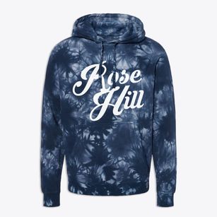 Rose Hill Illinois Vintage Team Premium Tie-Dye Hoodie