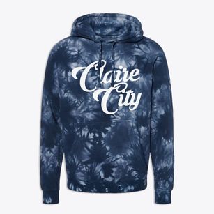 Claire City South Dakota Vintage Team Premium Tie-Dye Hoodie