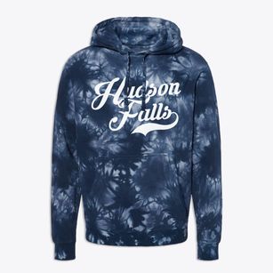 Hudson Falls New York Vintage Team Premium Tie-Dye Hoodie