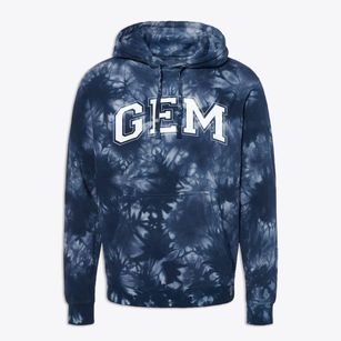 Gem Kansas Varsity Premium Tie-Dye Hoodie