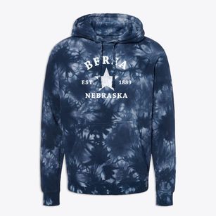 Berea Nebraska Star Premium Tie-Dye Hoodie