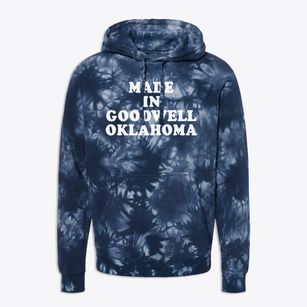 Goodwell Oklahoma Classic 70s Premium Tie-Dye Hoodie