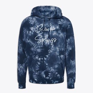 Barium Springs North Carolina Freestyle Premium Tie-Dye Hoodie
